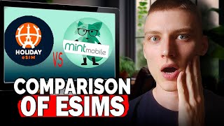 HolidayeSIM vs  MintMobile A Deep Dive into eSIM Packages for USA Travel
