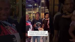 if black ppl say "HT" in the middle of a story, it's about to get good