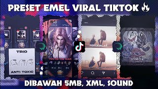 10 PRESET ML VIRAL TIKTOK TERBARU 🔥
