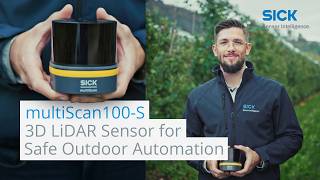 Introducing the multiScan100-S: Advanced 3D LiDAR Sensor for Safe Outdoor Automation