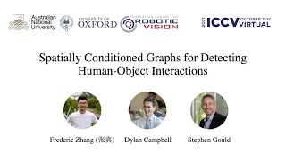 ICCV 2021 Paper: Spatially Conditioned Graphs for Detecting Human-Object Interactions