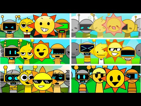 💛Incredibox - Sprunki but MIX YELLOW CHARACTERS in ALL Different Mods💛