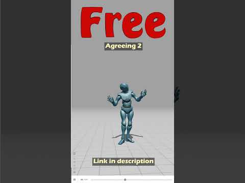 Agreeing 2. Free Mixamo animation for Daz Studio's Genesis 9