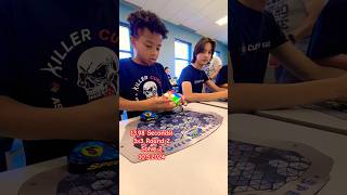 13.98 Seconds! GTC '24 - 3x3 R2, S2 #cube #quick #fyp #shorts #fun #play #race #oops #wow