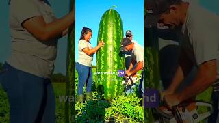 World's Biggest Watermelon Ever Grown 🤯 || #shorts #viralvideo #facts