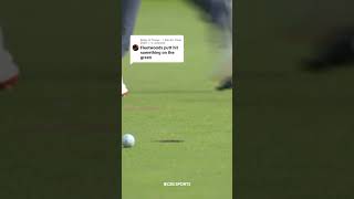 Did Tommy Fleetwood’s par putt get misdirected? #golf #shorts