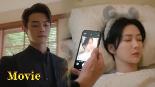 The boss secretly took a photo of Cinderella's cute sleeping face