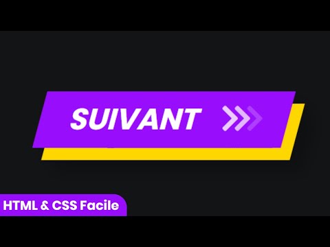 Créer un bouton avec une animation au survol #2 | HTML & CSS Facile