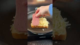 SPAM Grilled Cheese with @SPAMbrand and @MartinsPotatoRolls