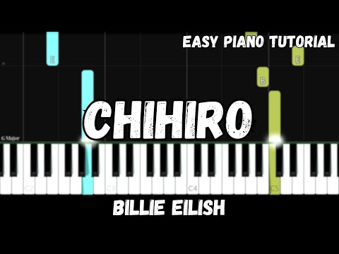 Billie Eilish - Chihiro (Easy Piano Tutorial)