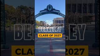 Welcome to UC Berkeley, Class of 2027! 🎉 #ucberkeley #college #gobears #classof2027 #iamberkeley