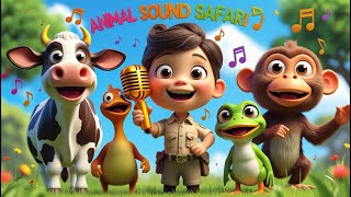 Animal Safari Sound | Cocomelon Kids Song
