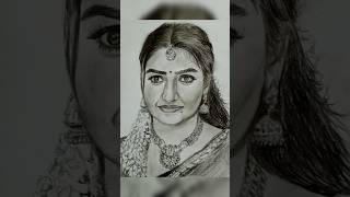 #shorts | Anna Serial Nithya Ram | Drawing #pvmartland #pencildrawing #zeetamil #nithyaram