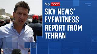 Dominic Waghorn witnesses defiance on streets of Tehran