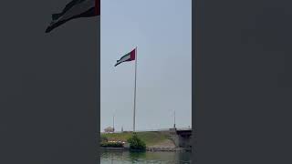 UAE flag at Sharjah #sharjah #sharjahuae #nationalflag #sharjahcity