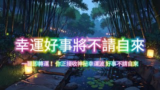 ［100%無廣告音樂 ］💫「高頻幸運波動」轉運只需一個選擇⚠️千萬不要錯過！這是100%靈驗的能量呼喚！#吸引力法則#能量修復音樂  #宇宙祝福  #好運磁場 #心靈療癒 #正能量頻率#2025