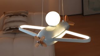 Airplane Pendant Lamp