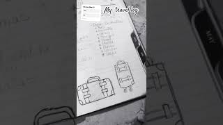 My travel log! #art  #travellog #smallartist