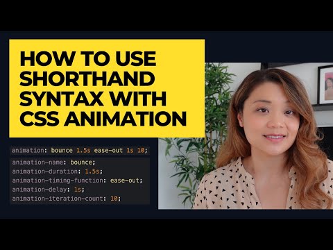 How to use shorthand syntax with the CSS animation property