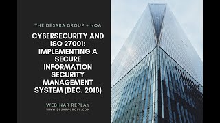 Cybersecurity & ISO 27001: Implementing a Secure Information Security Management System with NQA