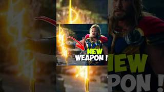 Thor's New Weapon Thunderbolt ⚡ Secret Details #shorts #avengers #thor #mcu #avengers