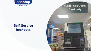 Self Service Checkouts at One Stop