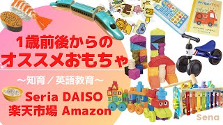 1歳前後からオススメのおもちゃをどんどん紹介します！知育／英語教育にも使えるものがたくさん♪
