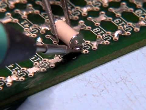 Tilt and Vibration Sensor Hand Soldering Tutorial Video (700F Tip)