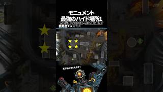 モニュメントの最強ハイドポジ1 in ワールズエッジ【Apex Legends】