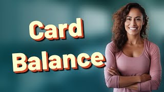 How Can You Check Your Prepaid Card Balance for Free Instantly?