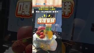 自制車載小冰箱，妳猜不到是什麽做的#生活 #shorts