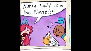 || NURSE LADY X CHIEF || Comic Style #dogman #shorts