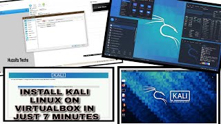 How to Install Kali Linux in Virtual Box on Windows 10 || Install Kali Linux 2021 || Huzaifa Techs