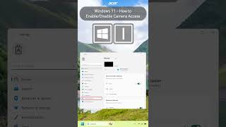 Windows 11 - How to Enable/Disable Camera Access