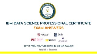 IBM Data Science Professional Certificate | free certificate