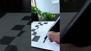 Easy 3D Football ⚽ Drawing 💥😱🤯 #shorts #trending #viralvideo