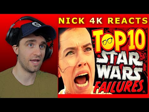 TOP 10 Disney Star Wars FAILURES | NICK 4K REACTS