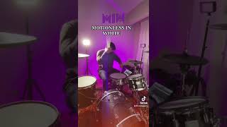 Motionless In White - c0de #motionlessinwhite #drumcover #metalcore #chrismotionless