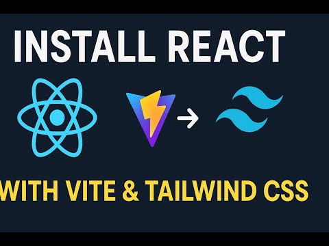 How to Setup React  And Tailwind CSS 4.0 in 2025 | Rabi Codes