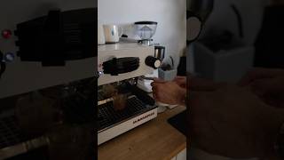 Flat White on La Marzocco Mini #coffee #coffeelover #lamarzocco #lofi #cafe