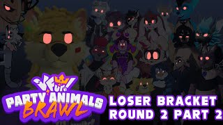VFUR PARTY ANIMALS BRAWL: Loser Bracket Round 2 Part 2 - WHO'S TURN?!