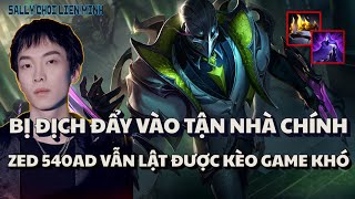 Got Pushed to the Nexus, But Sally and Her 540AD Zed Still Turned the Game Around!