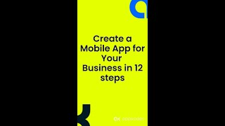 How to create an #app for you #business ?