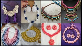 Gorgeous & excellent amazing beautiful crochet pattern of neckline designs ideas