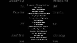 Eminem - Mockingbird (Lyrics)
