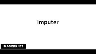 Pronounce French with Vincent # imputer