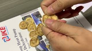 How to dehydrate banana