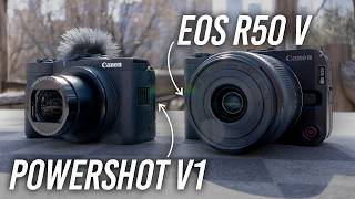 Canon PowerShot V1 & R50 V: Attention Video Content Creators!
