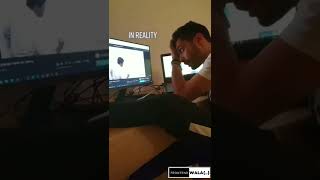 Movies V/s Reality 🤣🤣 #codinglife #developer #programmerlife #coding #memes #comedyvideo #shorts