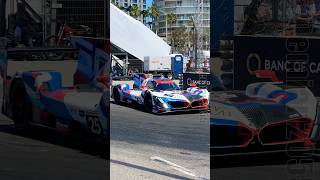2025 IMSA Acura Grand Prix of Long Beach - BMW M Team RLL rolling out #imsa #gtp #acuragrandprix